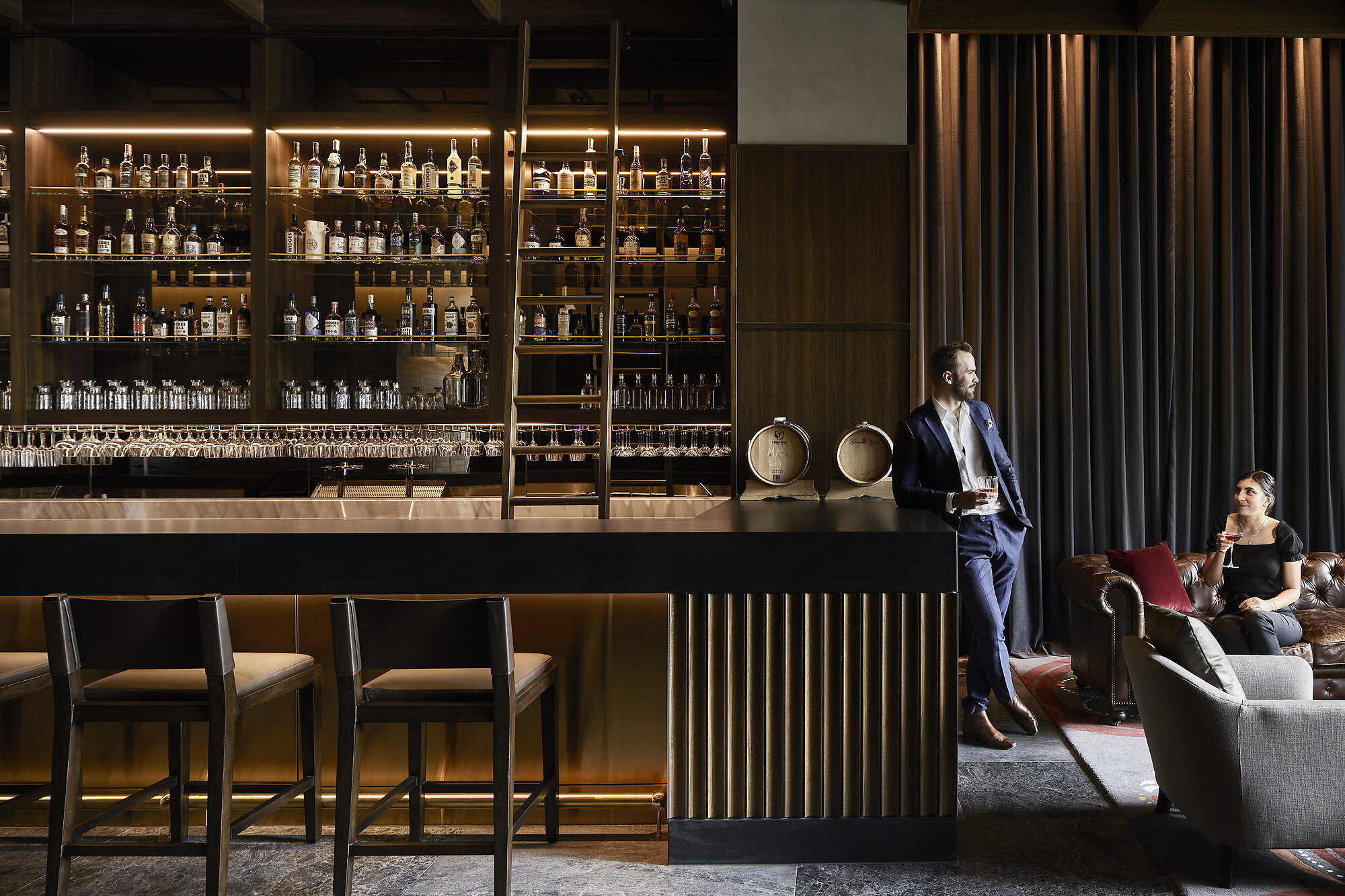 Interior photograph of Next Hotel Melbourne by Sharyn Cairns